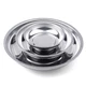 HORUSDY Magnetic Tray | 3-Piece | Round Parts Tray, Silver