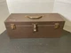 Vintage Kennedy Cantilever Toolbox CS-19 Brown Exterior With Green Tray !LOOK!