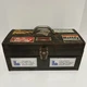 Vintage Simmonds Model 50051 Heavy Duty Metal Tool Box with red Lift Out Tray