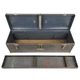 1950s 60s Craftsman 30" Carpenters Metal Tool Box Chest Tray & Handles 6517 USA