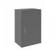 DURHAM MFG 056-95 WallCab,32 3/4"x20"x14 1/4",Gray,2Shlv 3KR02