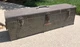 Vtg 1950s Craftsman Carpenters 30" Metal Tool Box Chest w/ Tray & Handles 6517