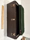 Vintage Kennedy CS-19 CS19 Wrinkle Finish Green Cantilever Tray Tool Box