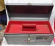 * Vintage - CRAFTSMAN Metal TOOL BOX w RED TRAY - Number 9 65014 - Decent 4 AGE!
