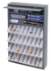 Durham 590-95 Gray Cold Rolled Steel Tilt-Out Tray Dispensing Cabinet 19"