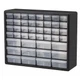Akro Mils Drawer Bin Cabinet 44 Drawer Plastic Storage Organizer Black 20 in Akro Mils Drawer Bin Cabinet 44 Drawer Plastic Storage Organizer Black 20 in