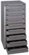 Durham Small Parts Cabinet with 9 Adjustable Compartment Drawers, 2 Feet Tall