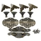 HAJXZH Jewelry Box Hardware Kit Antique Buckle Latch Large, Large buckle
