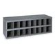 Durham Mfg 353-95 Pigeonhole Bin Unit, 33.75 In W X 12 In D X 11.5 In H, 16