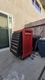Craftsman Vintage Red 9 Drawer Metal Tool Box  W/ Heavy Duty Top Tray & side one